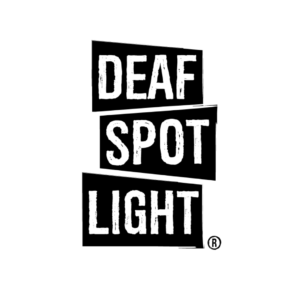 Deaf Spotlight's logo