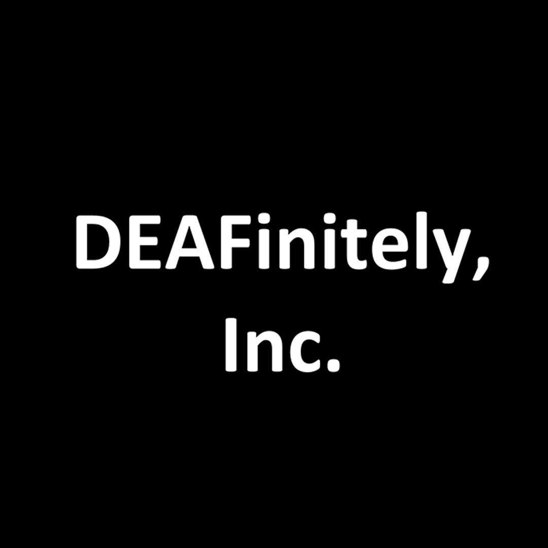 Deafintely log in black